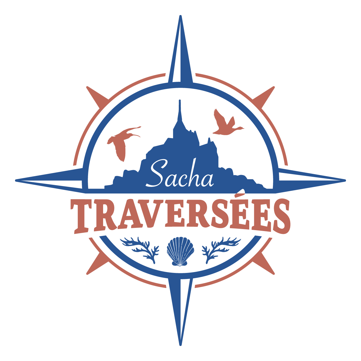 Sacha Traversées logo identité