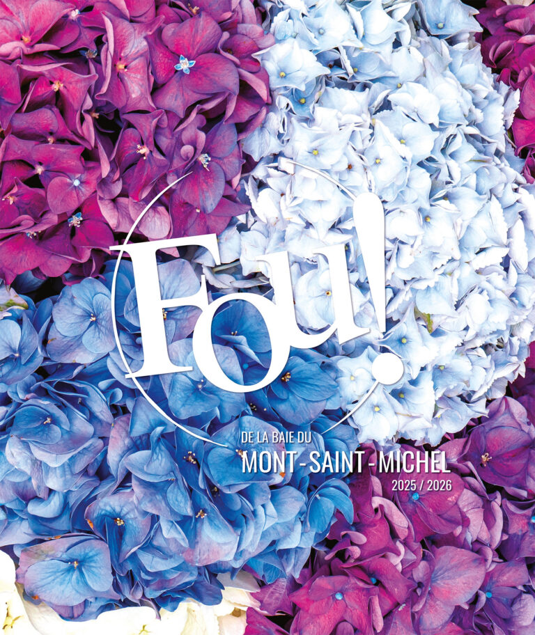 Couverture Fou! Magazine de la Baie du Mont-Saint-Michel avec Sacha Traversées