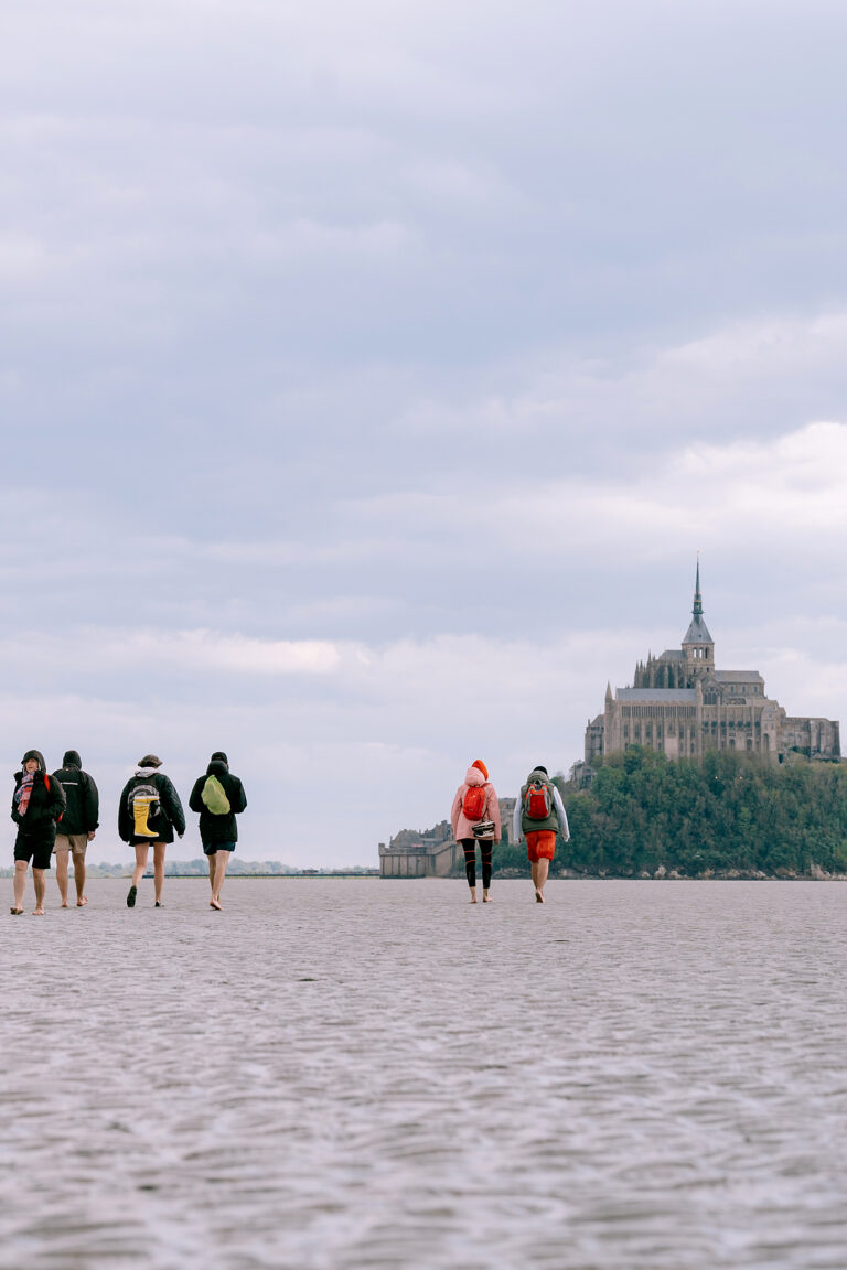 Traversée de la baie grandeur nature aller/retour avec Sacha Traversées